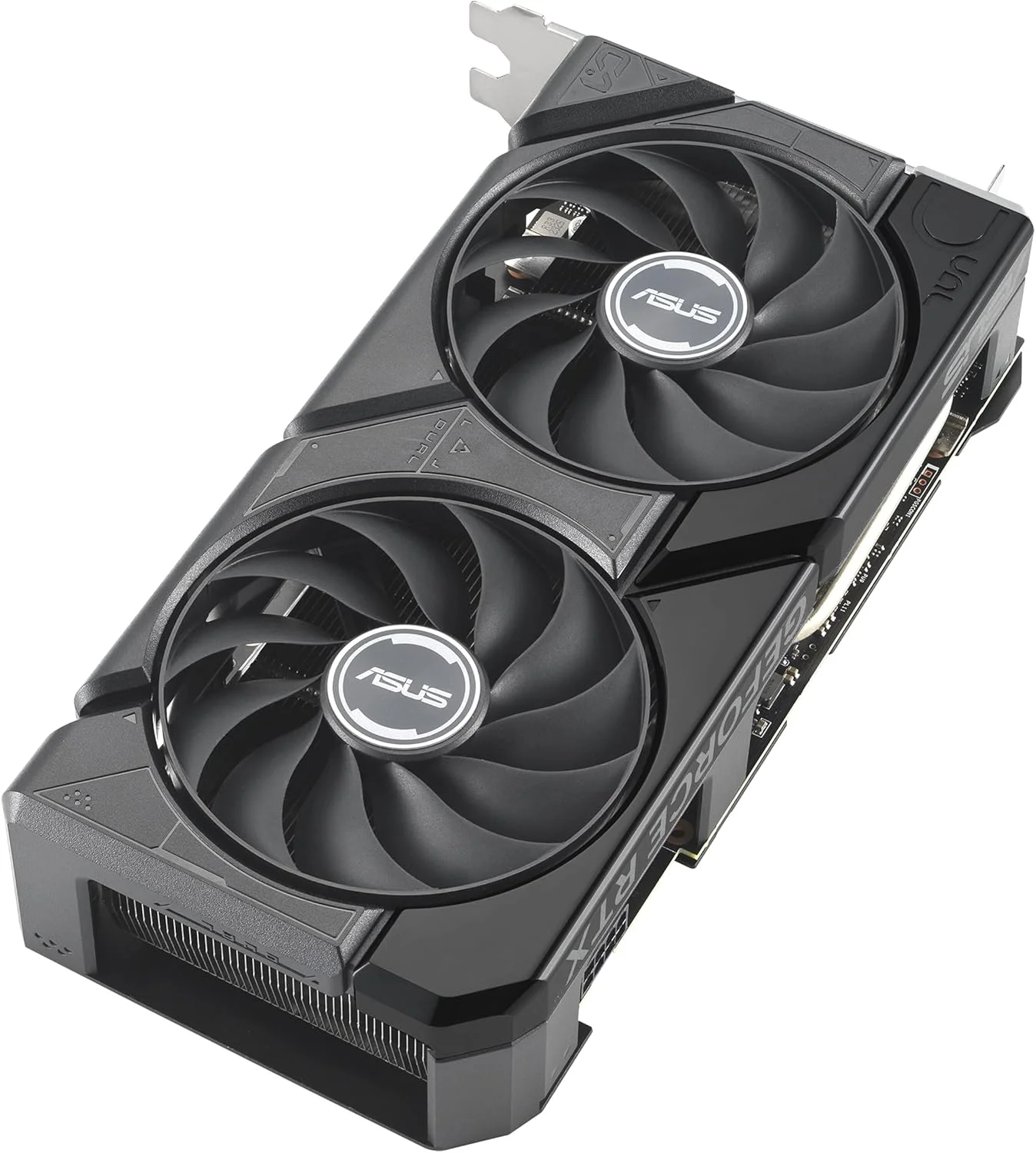 کارت گرافیک ایسوس Dual GeForce RTX 4060 Ti EVO OC Edition، حافظه 8 گیگابایتی GDDR6 128 بیتی، فرکانس افزایشی 2565 مگاهرتز، 4352 هسته CUDA، سرعت حافظه 18 گیگابیت بر ثانیه، PCI Express 4.0 - مشکی کارت گرافیک ایسوس Dual GeForce RTX 4060 Ti EVO OC Edition، حافظه 8 گیگابایتی GDDR6 128 بیتی، فرکانس افزایشی 2565 مگاهرتز، 4352 هسته CUDA، سرعت حافظه 18 گیگابیت بر ثانیه، PCI Express 4.0 - مشکی