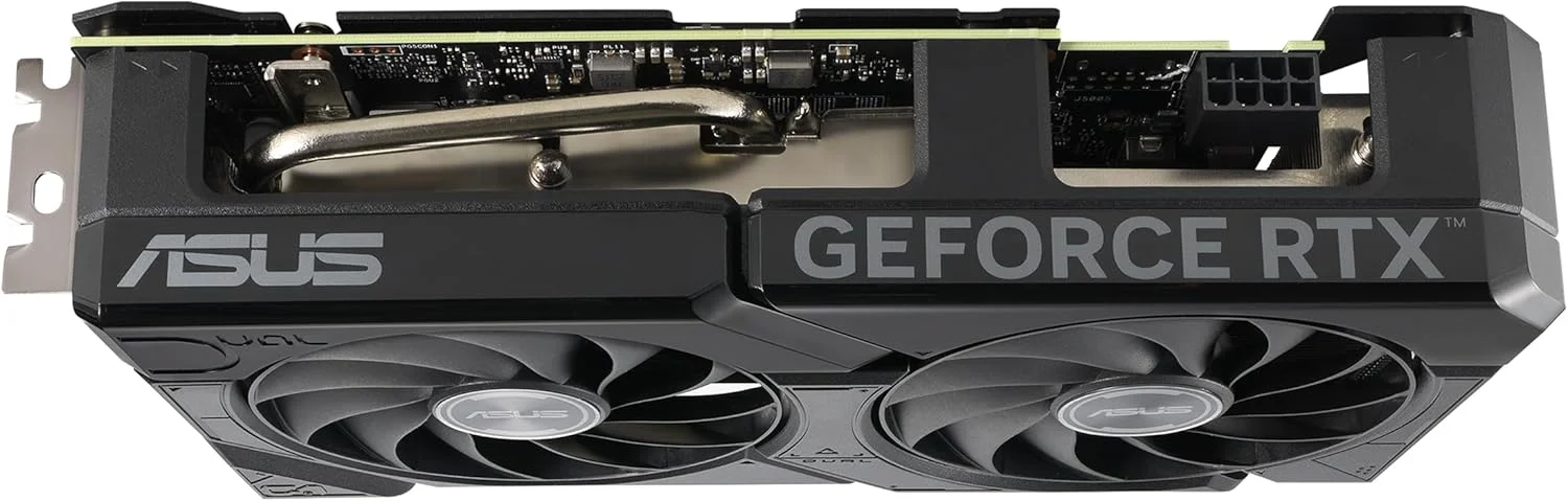 کارت گرافیک ایسوس Dual GeForce RTX 4060 Ti EVO OC Edition، حافظه 8 گیگابایتی GDDR6 128 بیتی، فرکانس افزایشی 2565 مگاهرتز، 4352 هسته CUDA، سرعت حافظه 18 گیگابیت بر ثانیه، PCI Express 4.0 - مشکی کارت گرافیک ایسوس Dual GeForce RTX 4060 Ti EVO OC Edition، حافظه 8 گیگابایتی GDDR6 128 بیتی، فرکانس افزایشی 2565 مگاهرتز، 4352 هسته CUDA، سرعت حافظه 18 گیگابیت بر ثانیه، PCI Express 4.0 - مشکی