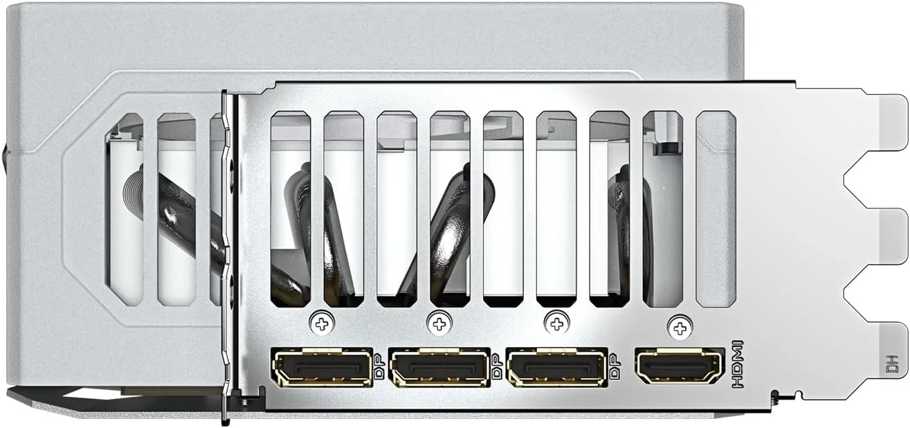 کارت گرافیک گیگابایت AORUS GeForce RTX 5080 MASTER ICE 16G - حافظه 16 گیگابایت GDDR7، رابط 256 بیتی، PCI-E 5.0، فرکانس هسته 2805 مگاهرتز، 3 پورت DP 2.1a، 1 پورت HDMI 2.1b، NVIDIA DLSS 4، مدل GV-N5080AORUSM ICE-16GD کارت گرافیک گیگابایت AORUS GeForce RTX 5080 MASTER ICE 16G - حافظه 16 گیگابایت GDDR7، رابط 256 بیتی، PCI-E 5.0، فرکانس هسته 2805 مگاهرتز، 3 پورت DP 2.1a، 1 پورت HDMI 2.1b، NVIDIA DLSS 4، مدل GV-N5080AORUSM ICE-16GD