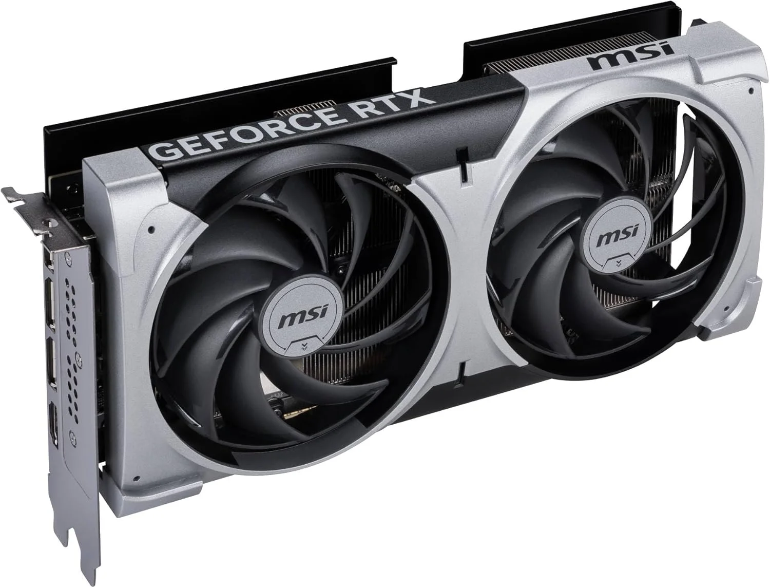 کارت گرافیک MSI GeForce RTX 5070 12G VENTUS 2X OC - پردازنده گرافیکی RTX 5070، حافظه 12 گیگابایتی GDDR7 (28 گیگابیت بر ثانیه/192 بیتی)، PCIe 5.0 - طراحی حرارتی دو فن (2 عدد فن TORX 5.0) - HDMI 2.1b، DisplayPort 2.1b