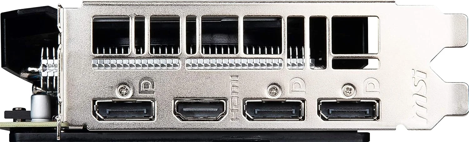 کارت گرافیک MSI Gaming GeForce RTX 2060 با 12 گیگابایت حافظه GDDR6، رابط 192 بیتی HDMI/DP، فرکانس بوست 1680 مگاهرتز، فناوری Ray Tracing، معماری Turing، آماده برای واقعیت مجازی (RTX 2060 Ventus 12G OC)