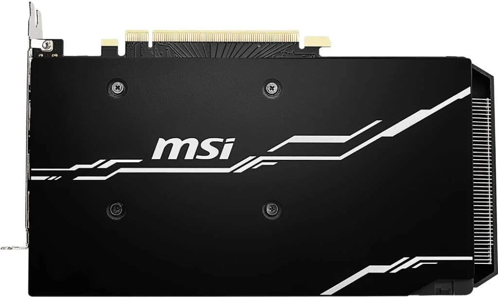کارت گرافیک MSI Gaming GeForce RTX 2070 با 8 گیگابایت حافظه GDDR6، رابط 256 بیتی، HDMI/DP/USB، فناوری Ray Tracing Turing Architecture و HDCP (مدل RTX 2070 Ventus 8G) کارت گرافیک MSI Gaming GeForce RTX 2070 با 8 گیگابایت حافظه GDDR6، رابط 256 بیتی، HDMI/DP/USB، فناوری Ray Tracing Turing Architecture و HDCP (مدل RTX 2070 Ventus 8G)