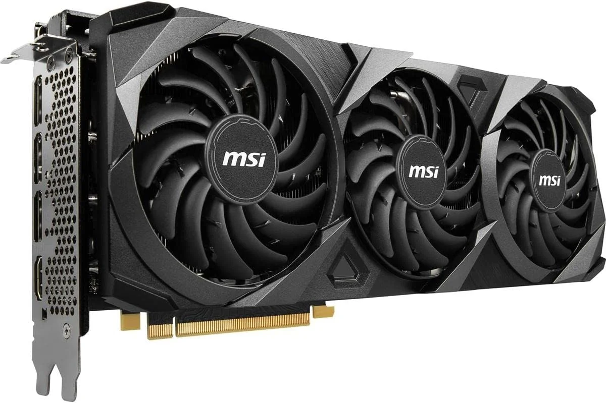 کارت گرافیک MSI Gaming GeForce RTX 3070 Ti 8GB GDRR6X 256-Bit HDMI/DP Nvlink Tri-Frozr 2 Ampere Architecture OC (RTX 3070 Ti Ventus 3X 8G OC) کارت گرافیک MSI Gaming GeForce RTX 3070 Ti 8GB GDRR6X 256-Bit HDMI/DP Nvlink Tri-Frozr 2 Ampere Architecture OC (RTX 3070 Ti Ventus 3X 8G OC)