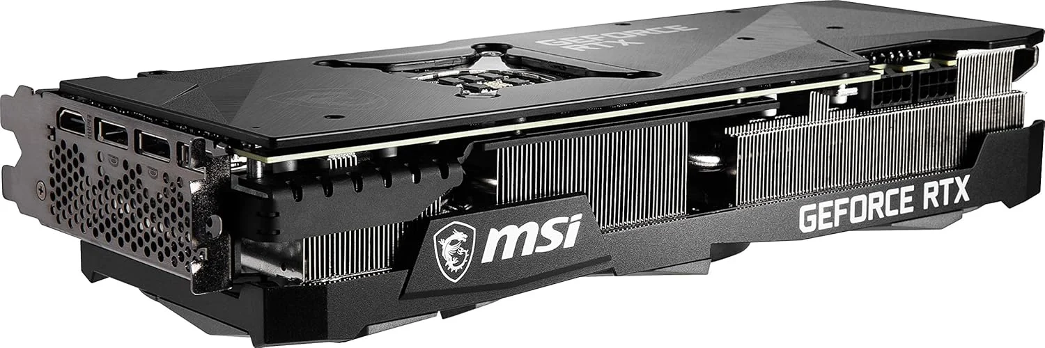 کارت گرافیک MSI Gaming NVIDIA GeForce RTX 3080 LHR 10GB GDRR6X 320-Bit HDMI/DP Nvlink Torx Fan 3 Ampere Architecture OC (RTX 3080 Ventus 3X 10G OC LHR) کارت گرافیک MSI Gaming NVIDIA GeForce RTX 3080 LHR 10GB GDRR6X 320-Bit HDMI/DP Nvlink Torx Fan 3 Ampere Architecture OC (RTX 3080 Ventus 3X 10G OC LHR)