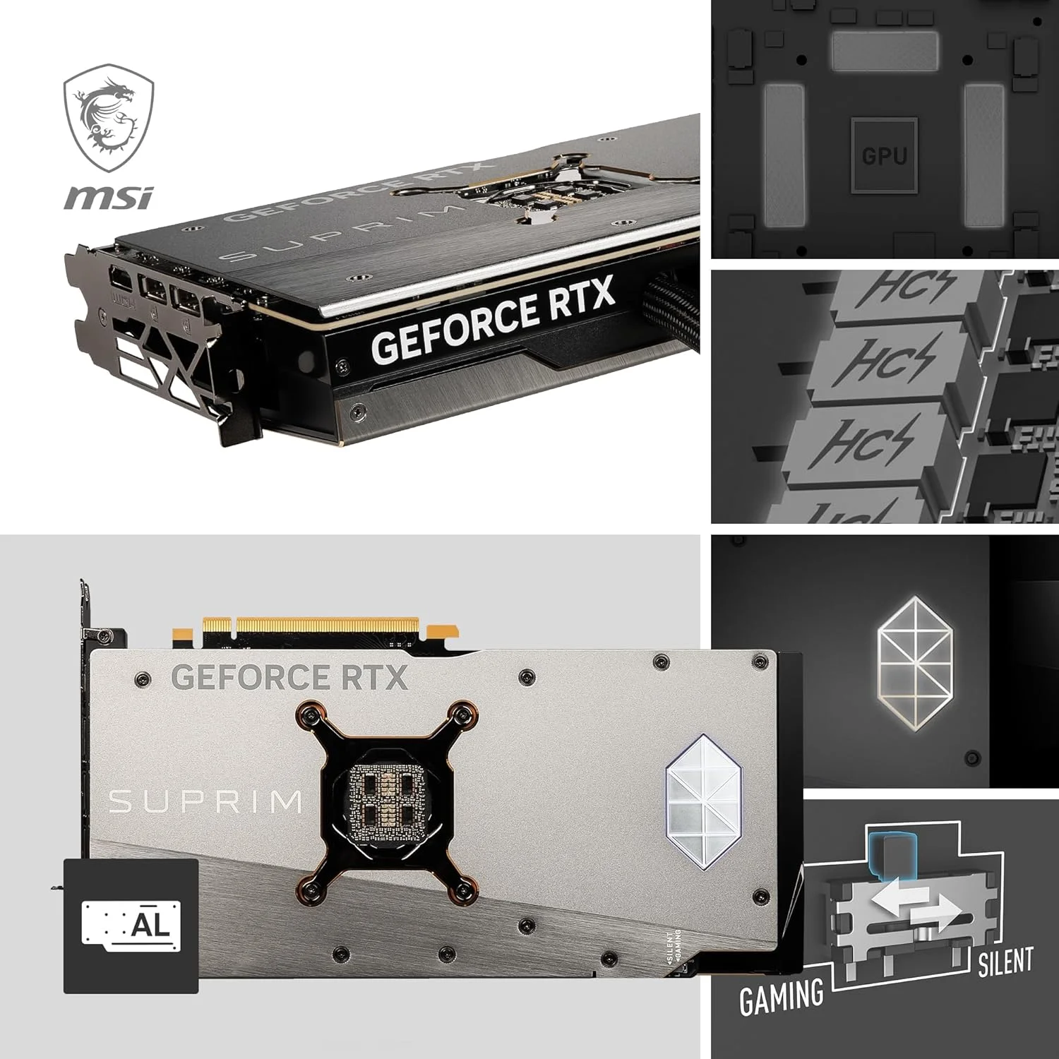 کارت گرافیک ام اس آی GeForce RTX 4090 SUPRIM LIQUID X 24G NVIDIA 24 GB GDDR6X DLSS 3 کارت گرافیک ام اس آی GeForce RTX 4090 SUPRIM LIQUID X 24G NVIDIA 24 GB GDDR6X DLSS 3
