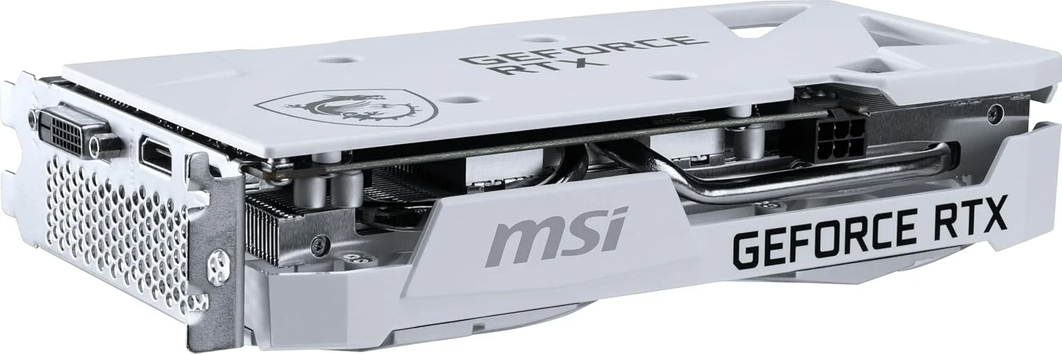 کارت گرافیک گیمینگ MSI GeForce RTX 3050 VENTUS 2X XS WHITE 8G OC - 8 گیگابایت GDDR6، 1807 مگاهرتز، PCI Express Gen 4، 128 بیتی، 1x DP (v1.4a)، 1x HDMI 2.1 (پشتیبانی از 4K) کارت گرافیک گیمینگ MSI GeForce RTX 3050 VENTUS 2X XS WHITE 8G OC - 8 گیگابایت GDDR6، 1807 مگاهرتز، PCI Express Gen 4، 128 بیتی، 1x DP (v1.4a)، 1x HDMI 2.1 (پشتیبانی از 4K)