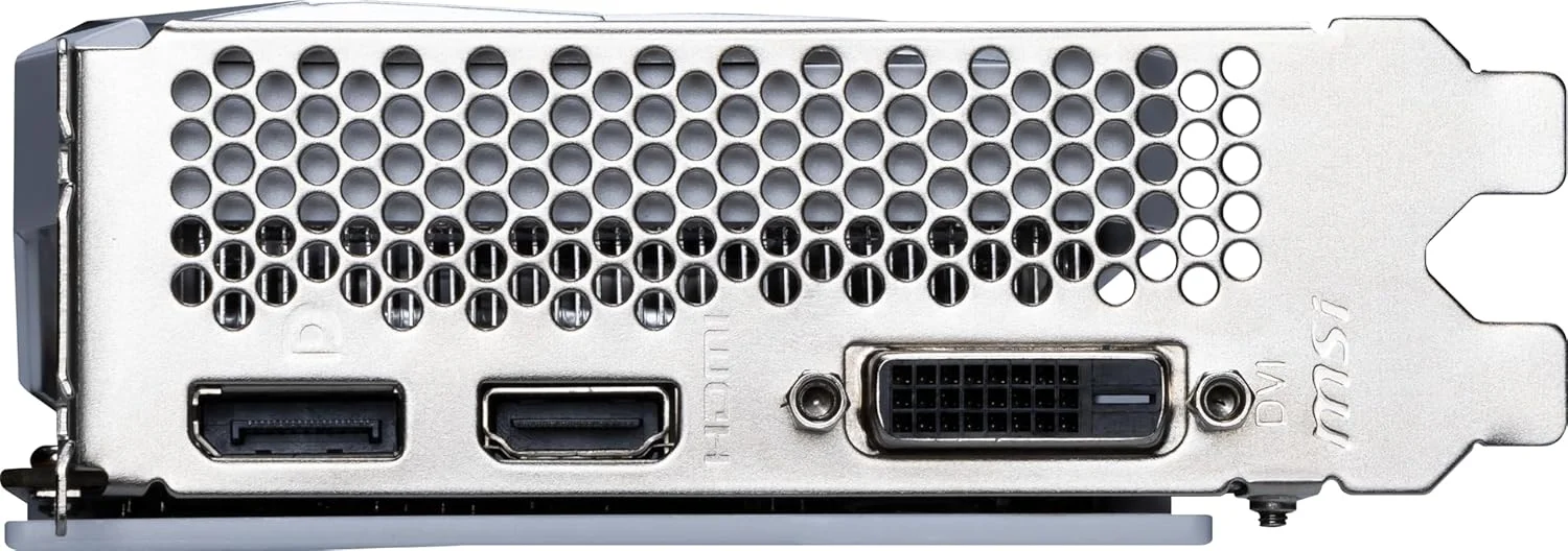 کارت گرافیک گیمینگ MSI GeForce RTX 3050 VENTUS 2X XS WHITE 8G OC - 8 گیگابایت GDDR6، 1807 مگاهرتز، PCI Express Gen 4، 128 بیتی، 1x DP (v1.4a)، 1x HDMI 2.1 (پشتیبانی از 4K) کارت گرافیک گیمینگ MSI GeForce RTX 3050 VENTUS 2X XS WHITE 8G OC - 8 گیگابایت GDDR6، 1807 مگاهرتز، PCI Express Gen 4، 128 بیتی، 1x DP (v1.4a)، 1x HDMI 2.1 (پشتیبانی از 4K)