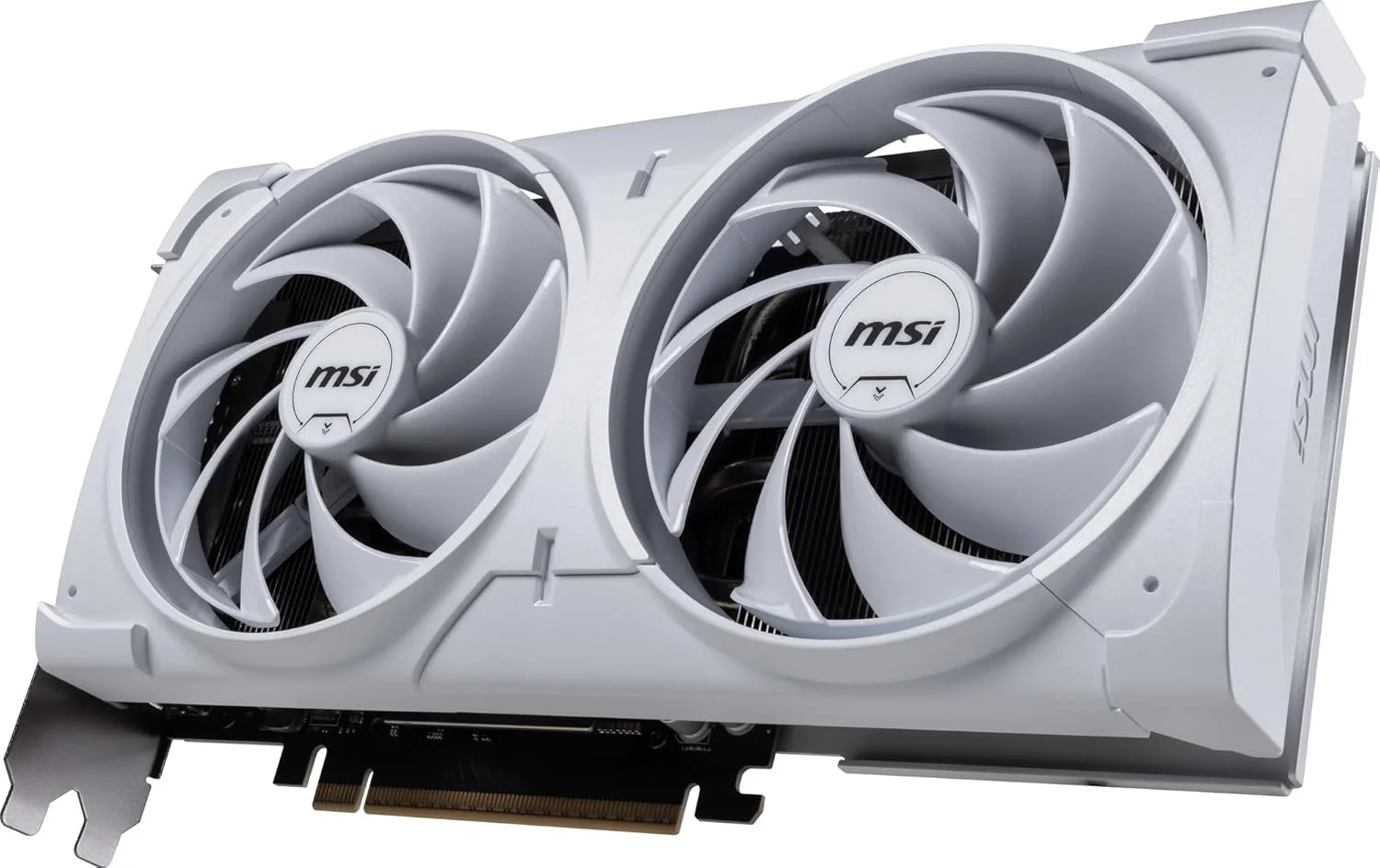 کارت گرافیک MSI GeForce RTX 5070 12G Ventus 2X OC White - پردازنده گرافیکی RTX 5070، حافظه 12 گیگابایت GDDR7 (28 گیگابیت بر ثانیه/192-بیت)، PCIe 5.0 - طراحی حرارتی دو فن (2 عدد فن TORX 5.0) - HDMI 2.1b، DisplayPort 2.1b کارت گرافیک MSI GeForce RTX 5070 12G Ventus 2X OC White - پردازنده گرافیکی RTX 5070، حافظه 12 گیگابایت GDDR7 (28 گیگابیت بر ثانیه/192-بیت)، PCIe 5.0 - طراحی حرارتی دو فن (2 عدد فن TORX 5.0) - HDMI 2.1b، DisplayPort 2.1b