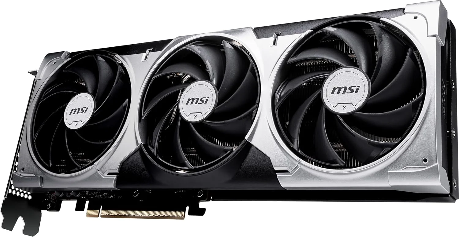 کارت گرافیک ام اس آی گیمینگ RTX 5060 Ti 16G Ventus 3X OC (16 گیگابایت GDDR7، 128 بیتی، عملکرد فوق العاده: TBA مگاهرتز، DisplayPort x 3 2.1a، HDMI 2.1b، معماری NVIDIA Blackwell) کارت گرافیک ام اس آی گیمینگ RTX 5060 Ti 16G Ventus 3X OC (16 گیگابایت GDDR7، 128 بیتی، عملکرد فوق العاده: TBA مگاهرتز، DisplayPort x 3 2.1a، HDMI 2.1b، معماری NVIDIA Blackwell)