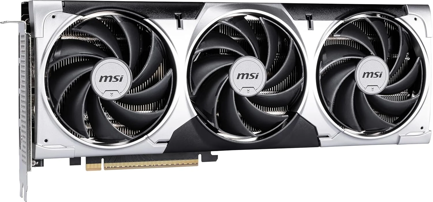 کارت گرافیک ام اس آی گیمینگ RTX 5060 Ti 16G Ventus 3X OC (16 گیگابایت GDDR7، 128 بیتی، عملکرد فوق العاده: TBA مگاهرتز، DisplayPort x 3 2.1a، HDMI 2.1b، معماری NVIDIA Blackwell) کارت گرافیک ام اس آی گیمینگ RTX 5060 Ti 16G Ventus 3X OC (16 گیگابایت GDDR7، 128 بیتی، عملکرد فوق العاده: TBA مگاهرتز، DisplayPort x 3 2.1a، HDMI 2.1b، معماری NVIDIA Blackwell)