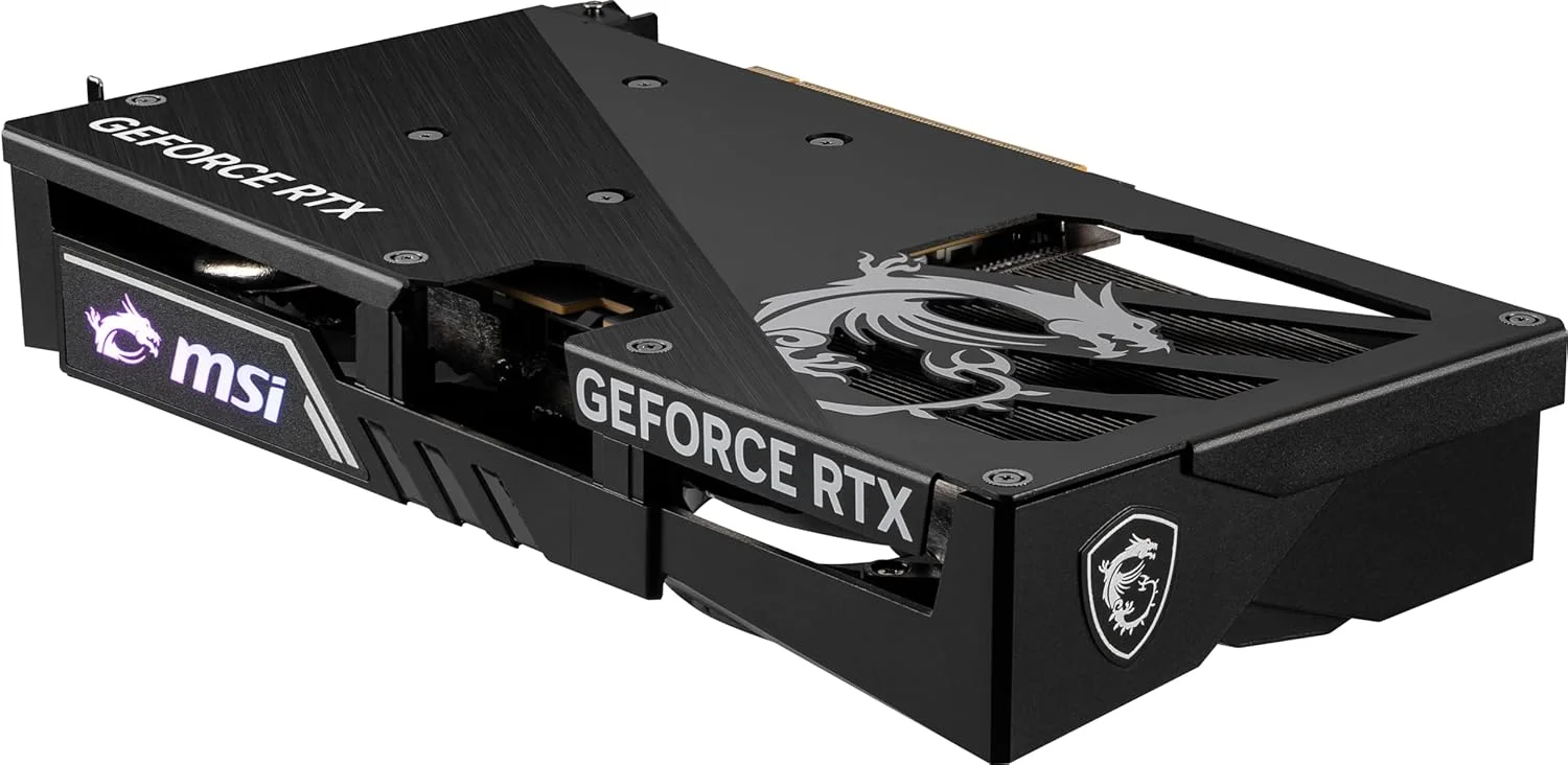 کارت گرافیک MSI Gaming RTX 5060 8G Gaming OC (8GB GDDR7، 128 بیتی، عملکرد فوق العاده: 2640 مگاهرتز، DisplayPort x3 2.1a، HDMI 2.1b، معماری NVIDIA Blackwell) کارت گرافیک MSI Gaming RTX 5060 8G Gaming OC (8GB GDDR7، 128 بیتی، عملکرد فوق العاده: 2640 مگاهرتز، DisplayPort x3 2.1a، HDMI 2.1b، معماری NVIDIA Blackwell)