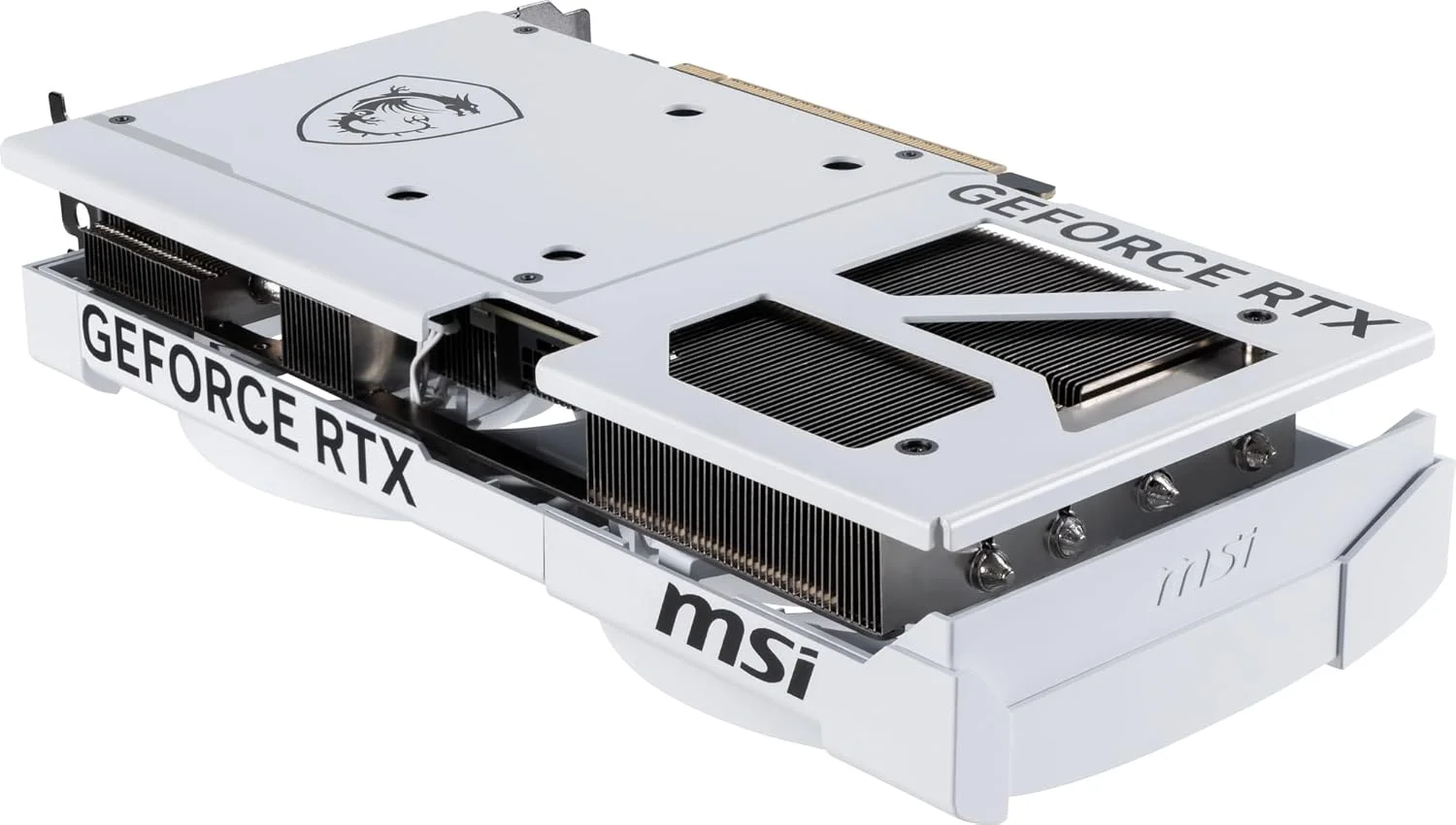 کارت گرافیک MSI GeForce RTX 5070 12G Ventus 2X OC White - پردازنده گرافیکی RTX 5070، حافظه 12 گیگابایت GDDR7 (28 گیگابیت بر ثانیه/192-بیت)، PCIe 5.0 - طراحی حرارتی دو فن (2 عدد فن TORX 5.0) - HDMI 2.1b، DisplayPort 2.1b کارت گرافیک MSI GeForce RTX 5070 12G Ventus 2X OC White - پردازنده گرافیکی RTX 5070، حافظه 12 گیگابایت GDDR7 (28 گیگابیت بر ثانیه/192-بیت)، PCIe 5.0 - طراحی حرارتی دو فن (2 عدد فن TORX 5.0) - HDMI 2.1b، DisplayPort 2.1b