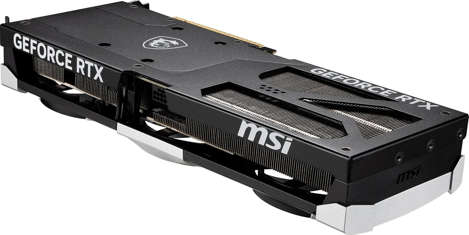 کارت گرافیک MSI Gaming RTX 5070 Ti 16G Ventus 3X OC (16 گیگابایت GDDR7، 256 بیتی، عملکرد فوق العاده: 2497 مگاهرتز، DisplayPort x 3 2.1a، HDMI 2.1b، معماری NVIDIA Blackwell) کارت گرافیک MSI Gaming RTX 5070 Ti 16G Ventus 3X OC (16 گیگابایت GDDR7، 256 بیتی، عملکرد فوق العاده: 2497 مگاهرتز، DisplayPort x 3 2.1a، HDMI 2.1b، معماری NVIDIA Blackwell)