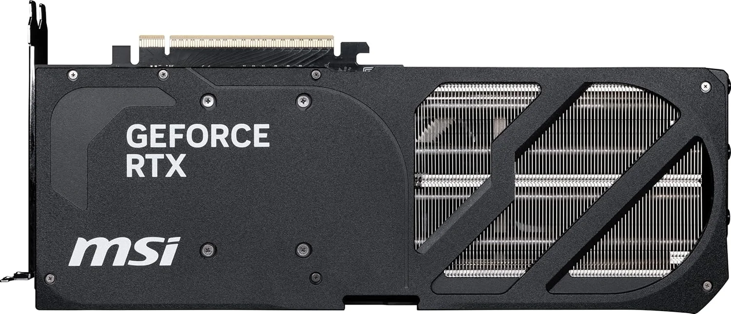 کارت گرافیک ام اس آی گیمینگ RTX 5080 16G Shadow 3X OC (16 گیگابایت GDDR7، 256 بیتی، Extreme Clock TBD مگاهرتز، DisplayPort x 3 2.1a، HDMI 2.1b، معماری NVIDIA Blackwell)