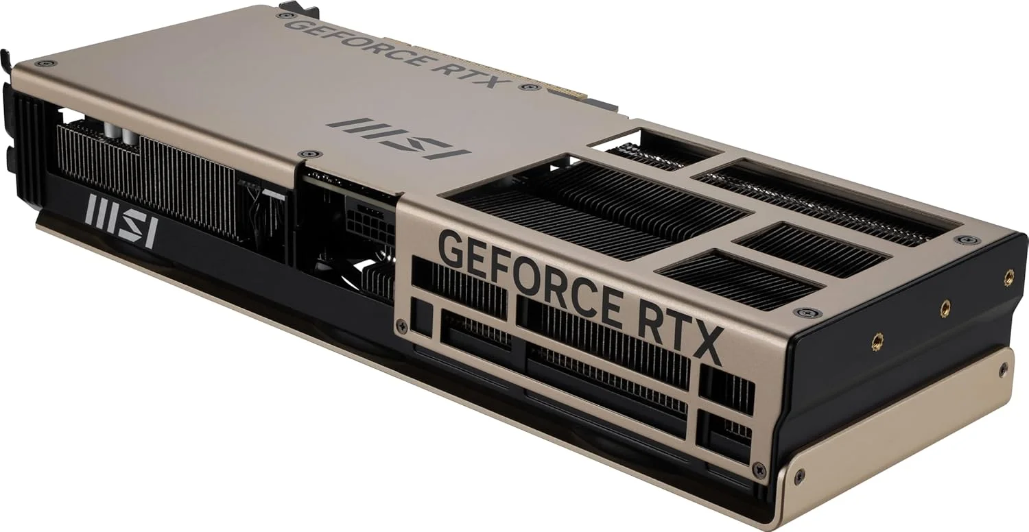 کارت گرافیک MSI Gaming RTX 5080 16G Inspire 3X OC (16 گیگابایت GDDR7، 256 بیتی، Extreme Clock TBD MHz، DisplayPort x 3 2.1a، HDMI 2.1b، معماری NVIDIA Blackwell)