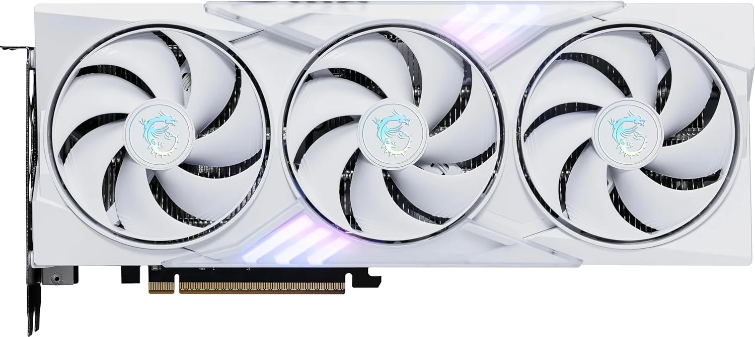 کارت گرافیک MSI Gaming RTX 5060 8G Gaming Trio OC White (8 گیگابایت GDDR7، TBA-بیت، عملکرد فوق العاده: TBA مگاهرتز، DisplayPort x3 2.1a، HDMI 2.1b، معماری NVIDIA Blackwell) کارت گرافیک MSI Gaming RTX 5060 8G Gaming Trio OC White (8 گیگابایت GDDR7، TBA-بیت، عملکرد فوق العاده: TBA مگاهرتز، DisplayPort x3 2.1a، HDMI 2.1b، معماری NVIDIA Blackwell)