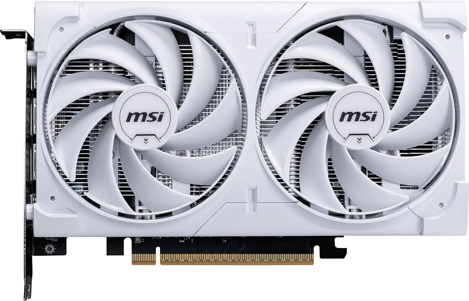 کارت گرافیک MSI Gaming RTX 5060 8G Ventus 2X OC White (8GB GDDR7، TBA-bit، عملکرد فوق العاده: TBA مگاهرتز، DisplayPort x3 2.1a، HDMI 2.1b، معماری NVIDIA Blackwell) کارت گرافیک MSI Gaming RTX 5060 8G Ventus 2X OC White (8GB GDDR7، TBA-bit، عملکرد فوق العاده: TBA مگاهرتز، DisplayPort x3 2.1a، HDMI 2.1b، معماری NVIDIA Blackwell)