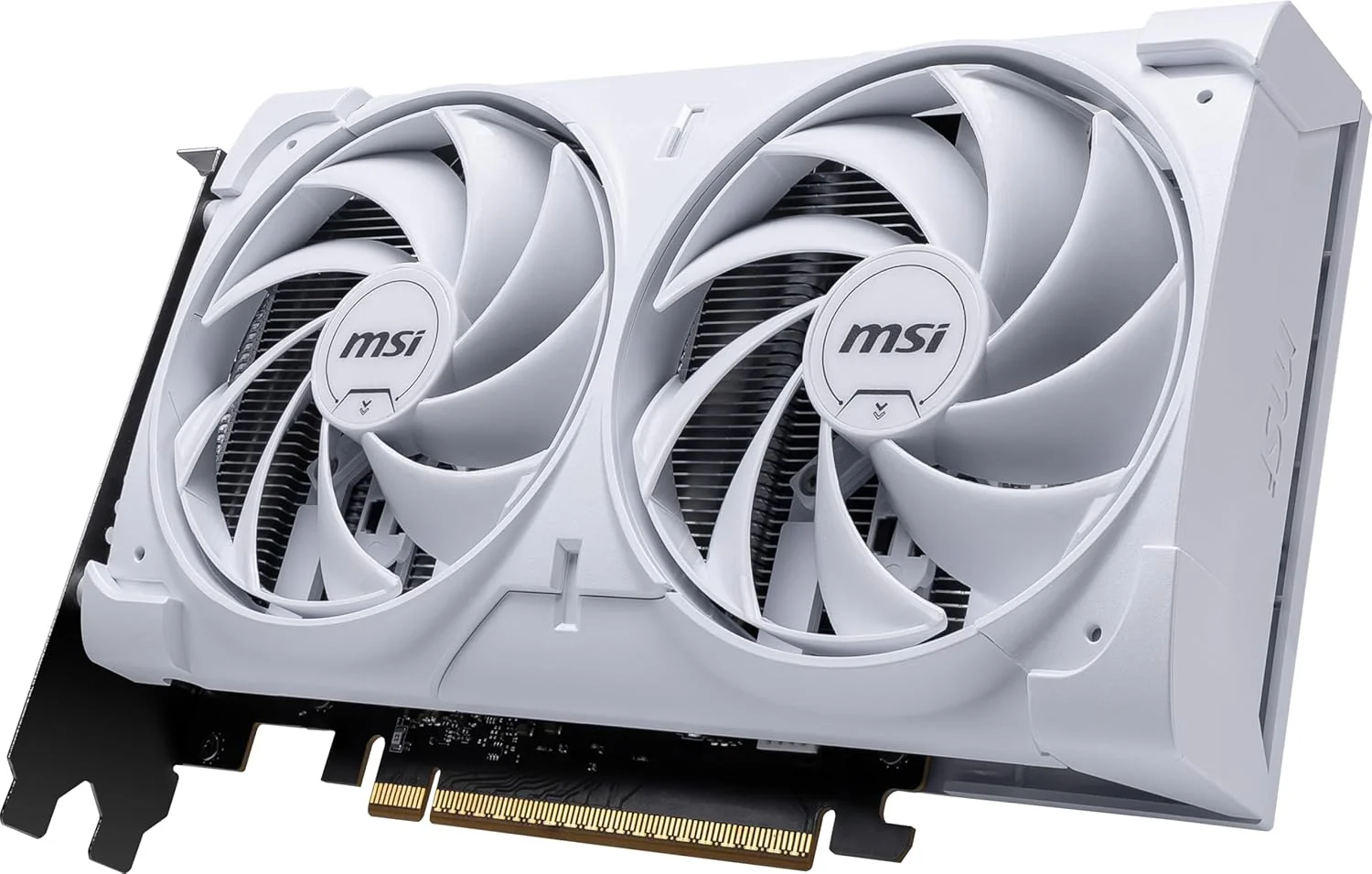 کارت گرافیک MSI Gaming RTX 5060 8G Ventus 2X OC White (8GB GDDR7، TBA-bit، عملکرد فوق العاده: TBA مگاهرتز، DisplayPort x3 2.1a، HDMI 2.1b، معماری NVIDIA Blackwell) کارت گرافیک MSI Gaming RTX 5060 8G Ventus 2X OC White (8GB GDDR7، TBA-bit، عملکرد فوق العاده: TBA مگاهرتز، DisplayPort x3 2.1a، HDMI 2.1b، معماری NVIDIA Blackwell)