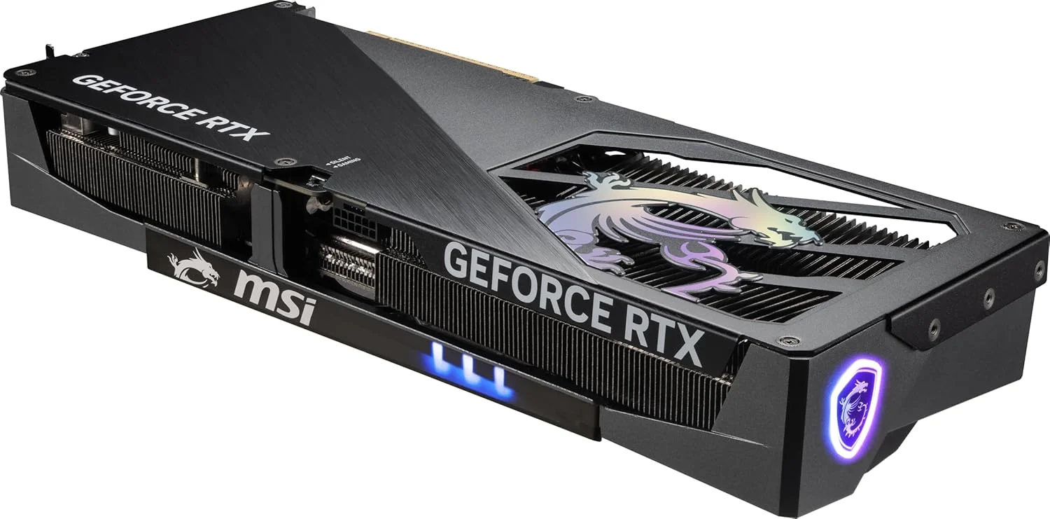 کارت گرافیک ام اس آی گیمینگ RTX 5080 16G Gaming Trio OC (16 گیگابایت GDDR7، 256 بیتی، اورکلاک TBD مگاهرتز، DisplayPort x 3 2.1a، HDMI 2.1b، معماری NVIDIA Blackwell) کارت گرافیک ام اس آی گیمینگ RTX 5080 16G Gaming Trio OC (16 گیگابایت GDDR7، 256 بیتی، اورکلاک TBD مگاهرتز، DisplayPort x 3 2.1a، HDMI 2.1b، معماری NVIDIA Blackwell)