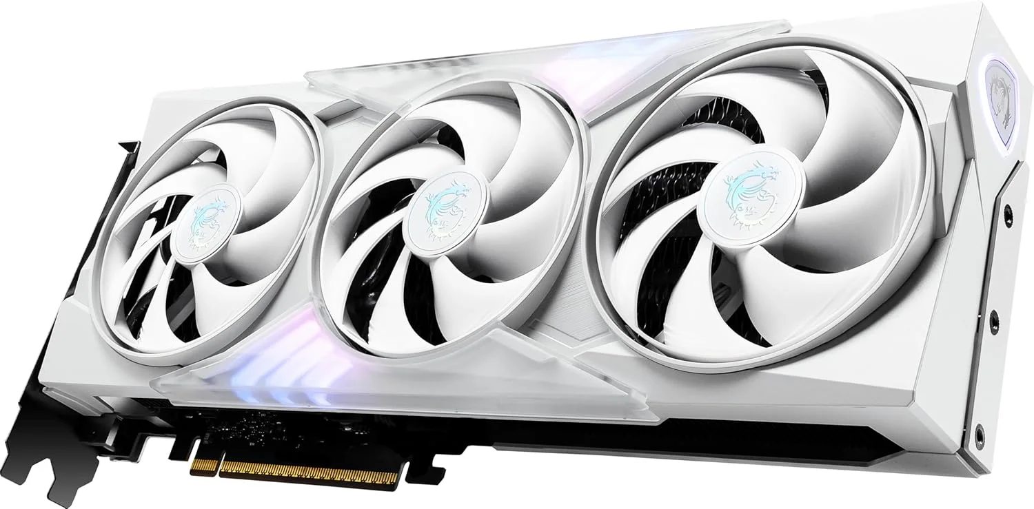 کارت گرافیک MSI Gaming RTX 5060 8G Gaming Trio OC White (8 گیگابایت GDDR7، TBA-بیت، عملکرد فوق العاده: TBA مگاهرتز، DisplayPort x3 2.1a، HDMI 2.1b، معماری NVIDIA Blackwell) کارت گرافیک MSI Gaming RTX 5060 8G Gaming Trio OC White (8 گیگابایت GDDR7، TBA-بیت، عملکرد فوق العاده: TBA مگاهرتز، DisplayPort x3 2.1a، HDMI 2.1b، معماری NVIDIA Blackwell)