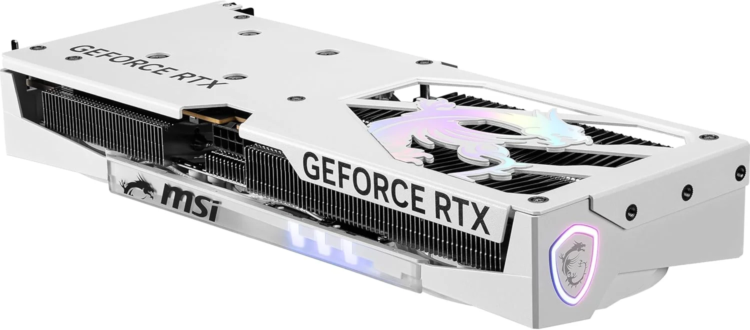 کارت گرافیک MSI Gaming RTX 5060 8G Gaming Trio OC White (8 گیگابایت GDDR7، TBA-بیت، عملکرد فوق العاده: TBA مگاهرتز، DisplayPort x3 2.1a، HDMI 2.1b، معماری NVIDIA Blackwell) کارت گرافیک MSI Gaming RTX 5060 8G Gaming Trio OC White (8 گیگابایت GDDR7، TBA-بیت، عملکرد فوق العاده: TBA مگاهرتز، DisplayPort x3 2.1a، HDMI 2.1b، معماری NVIDIA Blackwell)