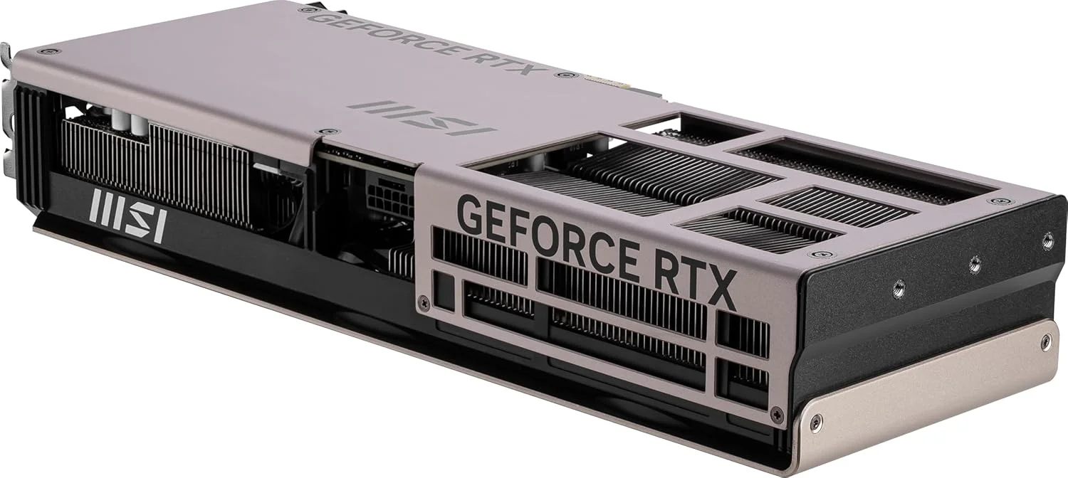 کارت گرافیک ام اس آی گیمینگ RTX 5070 TI 16G Inspire 3X OC (16 گیگابایت GDDR7، 256 بیتی، عملکرد فوق العاده: 2497 مگاهرتز، DisplayPort x 3 2.1a، HDMI 2.1b، معماری NVIDIA Blackwell) کارت گرافیک ام اس آی گیمینگ RTX 5070 TI 16G Inspire 3X OC (16 گیگابایت GDDR7، 256 بیتی، عملکرد فوق العاده: 2497 مگاهرتز، DisplayPort x 3 2.1a، HDMI 2.1b، معماری NVIDIA Blackwell)