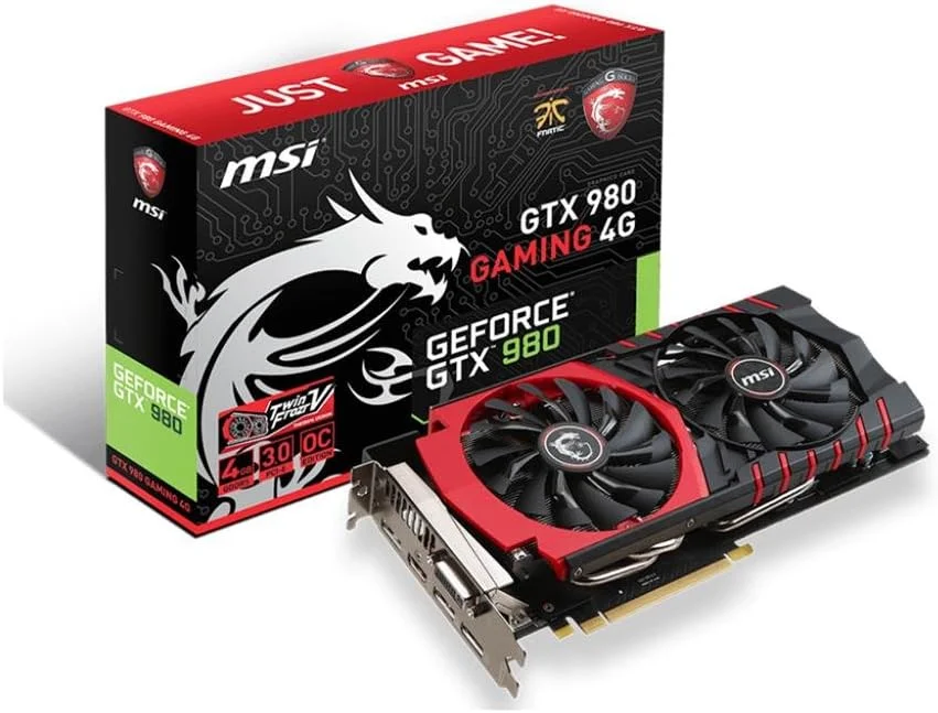 کارت گرافیک گیمینگ MSI NVIDIA GTX 980 با 4 گیگابایت حافظه PCI Express 256 Bit