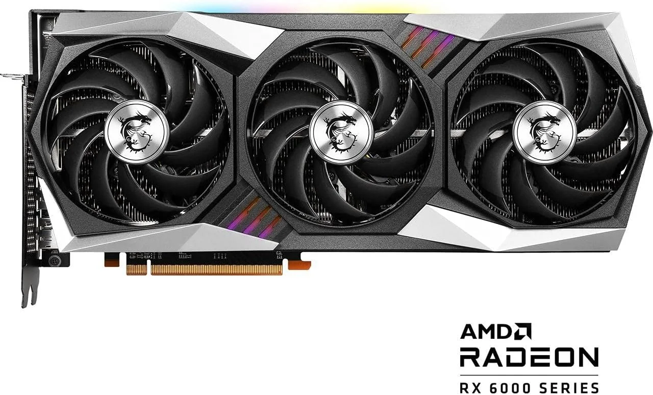 کارت گرافیک MSI Gaming Radeon RX 6900 XT Gaming Z Trio با 16 گیگابایت حافظه GDDR6 256 بیتی HDMI/DP Nvlink 3x DisplayPort 1.4a 3x HDMI 2.1 AMD