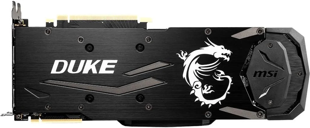 کارت گرافیک MSI Gaming GeForce RTX 2080 8GB GDRR6 256-bit VR Ready (RTX 2080 DUKE 8G OC) کارت گرافیک MSI Gaming GeForce RTX 2080 8GB GDRR6 256-bit VR Ready (RTX 2080 DUKE 8G OC)