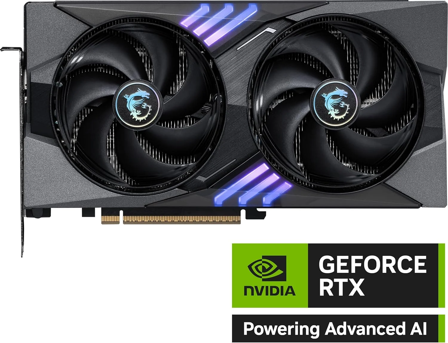کارت گرافیک MSI Gaming RTX 5060 Ti 8G Gaming OC (8 گیگابایت GDDR7، TBA-بیت، عملکرد فوق العاده: TBA مگاهرتز، DisplayPort x3 2.1a، HDMI 2.1b، معماری NVIDIA Blackwell) کارت گرافیک MSI Gaming RTX 5060 Ti 8G Gaming OC (8 گیگابایت GDDR7، TBA-بیت، عملکرد فوق العاده: TBA مگاهرتز، DisplayPort x3 2.1a، HDMI 2.1b، معماری NVIDIA Blackwell)