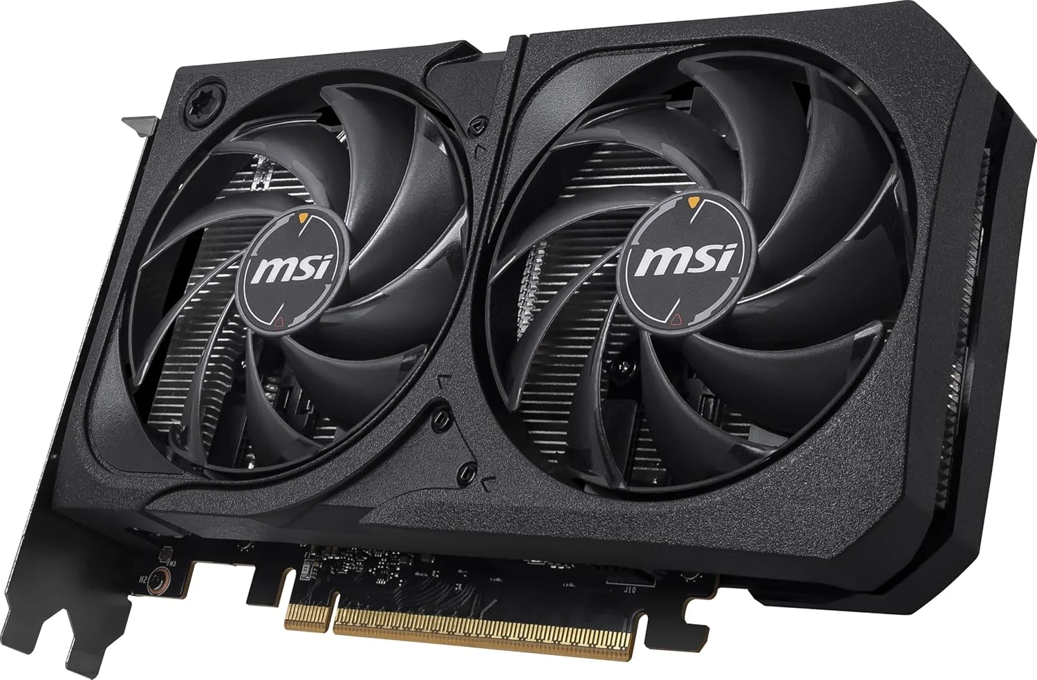 کارت گرافیک MSI Gaming RTX 5050 8G Shadow 2X OC (8 گیگابایت GDDR6، 128 بیتی، عملکرد فوق العاده: 2617 مگاهرتز، DisplayPort x3 2.1a، HDMI 2.1b، معماری NVIDIA Blackwell)