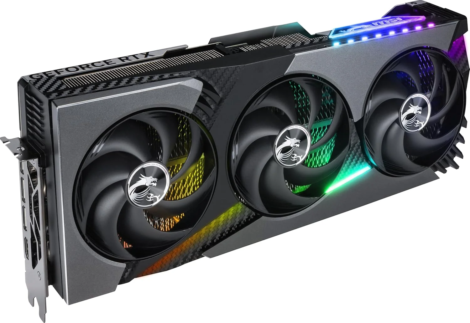 کارت گرافیک MSI Gaming RTX 5080 16G Vanguard SOC Launch Edition (16 گیگابایت GDDR7، 256 بیتی، Extreme Clock TBD مگاهرتز، DisplayPort x 3 2.1a، HDMI 2.1b، معماری NVIDIA Blackwell)