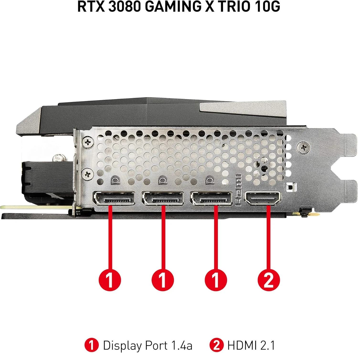 کارت گرافیک MSI Gaming GeForce RTX 3080 10GB GDRR6X 320-Bit HDMI/DP Nvlink Tri-Frozr 2 Ampere Architecture OC (RTX 3080 GAMING X TRIO 10G), G3080GXT10 کارت گرافیک MSI Gaming GeForce RTX 3080 10GB GDRR6X 320-Bit HDMI/DP Nvlink Tri-Frozr 2 Ampere Architecture OC (RTX 3080 GAMING X TRIO 10G), G3080GXT10