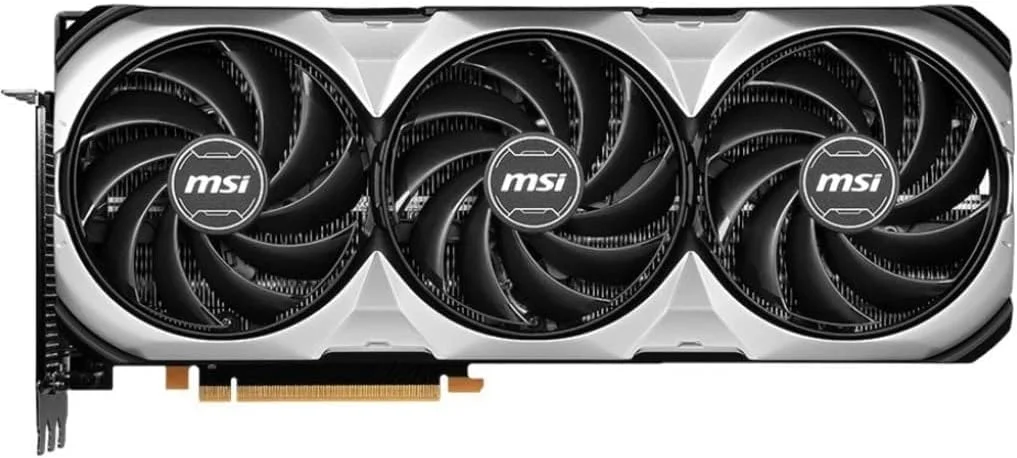 کارت گرافیک MSI Ventus 3X OC RTX 4080 (PCIe 4.0، 16 گیگابایت 256 بیتی GDDR6X، HDMI 2.1a، DP 1.4a، فن TORX 4.0، DLSS 3.0)، همراه با کابل HDMI 2.1 کارت گرافیک MSI Ventus 3X OC RTX 4080 (PCIe 4.0، 16 گیگابایت 256 بیتی GDDR6X، HDMI 2.1a، DP 1.4a، فن TORX 4.0، DLSS 3.0)، همراه با کابل HDMI 2.1