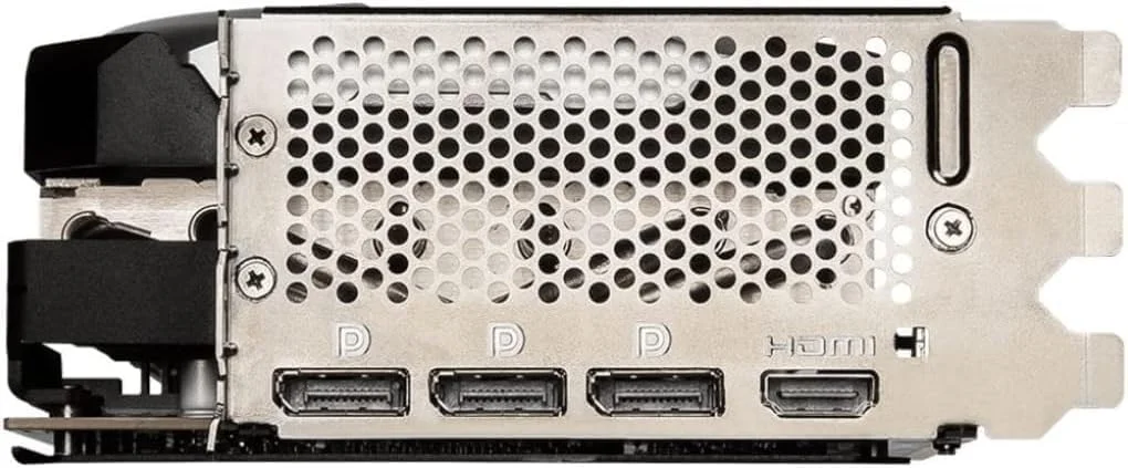 کارت گرافیک MSI Ventus 3X OC RTX 4080 (PCIe 4.0، 16 گیگابایت 256 بیتی GDDR6X، HDMI 2.1a، DP 1.4a، فن TORX 4.0، DLSS 3.0)، همراه با کابل HDMI 2.1 کارت گرافیک MSI Ventus 3X OC RTX 4080 (PCIe 4.0، 16 گیگابایت 256 بیتی GDDR6X، HDMI 2.1a، DP 1.4a، فن TORX 4.0، DLSS 3.0)، همراه با کابل HDMI 2.1