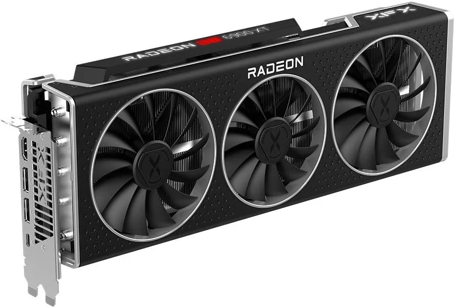 کارت گرافیک گیمینگ XFX Speedster MERC319 AMD Radeon RX 6900 XT Black با 16 گیگابایت GDDR6، HDMI 2.1، 2xDP، USB-C، AMD RDNA 2 RX-69XTACBD9 کارت گرافیک گیمینگ XFX Speedster MERC319 AMD Radeon RX 6900 XT Black با 16 گیگابایت GDDR6، HDMI 2.1، 2xDP، USB-C، AMD RDNA 2 RX-69XTACBD9