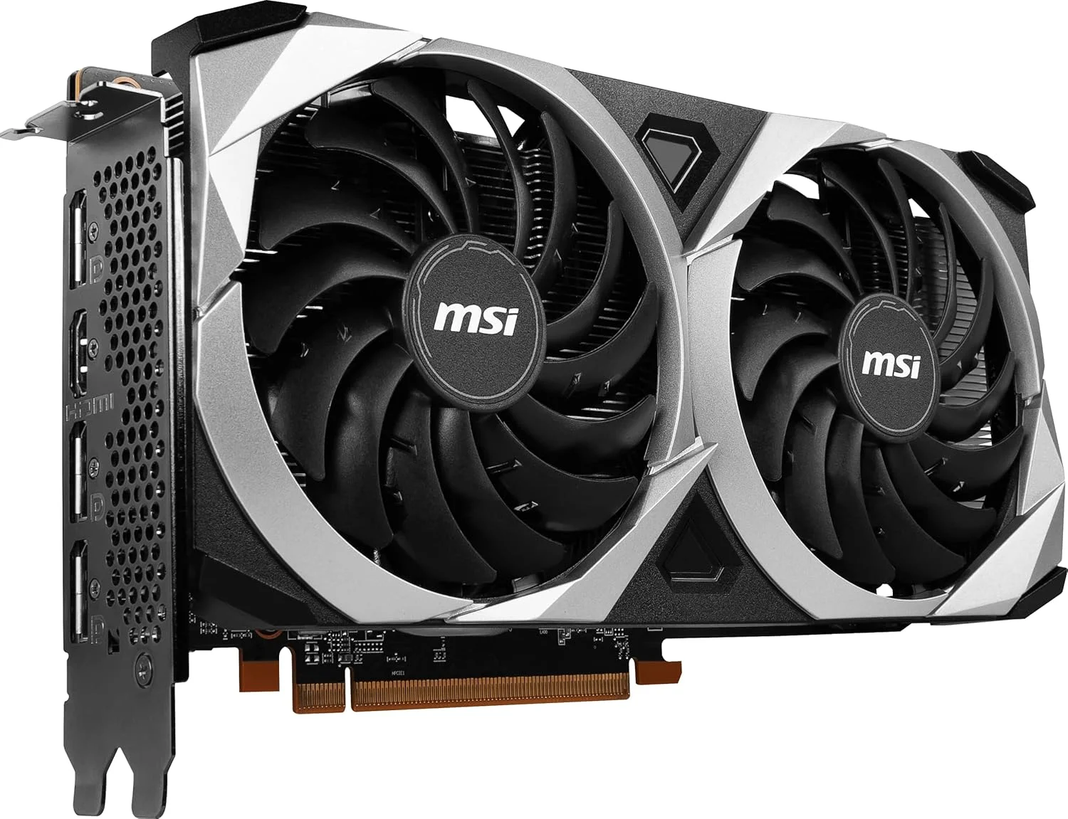 کارت گرافیک گیمینگ ام اس آی Radeon Rx 6600 Xt Mech 2X 8G Oc - حافظه 8 گیگابایت GDDR6، فرکانس 2602 مگاهرتز، Pci Express 4، رابط 128 بیتی، 3 عدد DisplayPort V 1.4، درگاه Hdmi 2.1 (پشتیبانی از 4K و 8K) کارت گرافیک گیمینگ ام اس آی Radeon Rx 6600 Xt Mech 2X 8G Oc - حافظه 8 گیگابایت GDDR6، فرکانس 2602 مگاهرتز، Pci Express 4، رابط 128 بیتی، 3 عدد DisplayPort V 1.4، درگاه Hdmi 2.1 (پشتیبانی از 4K و 8K)