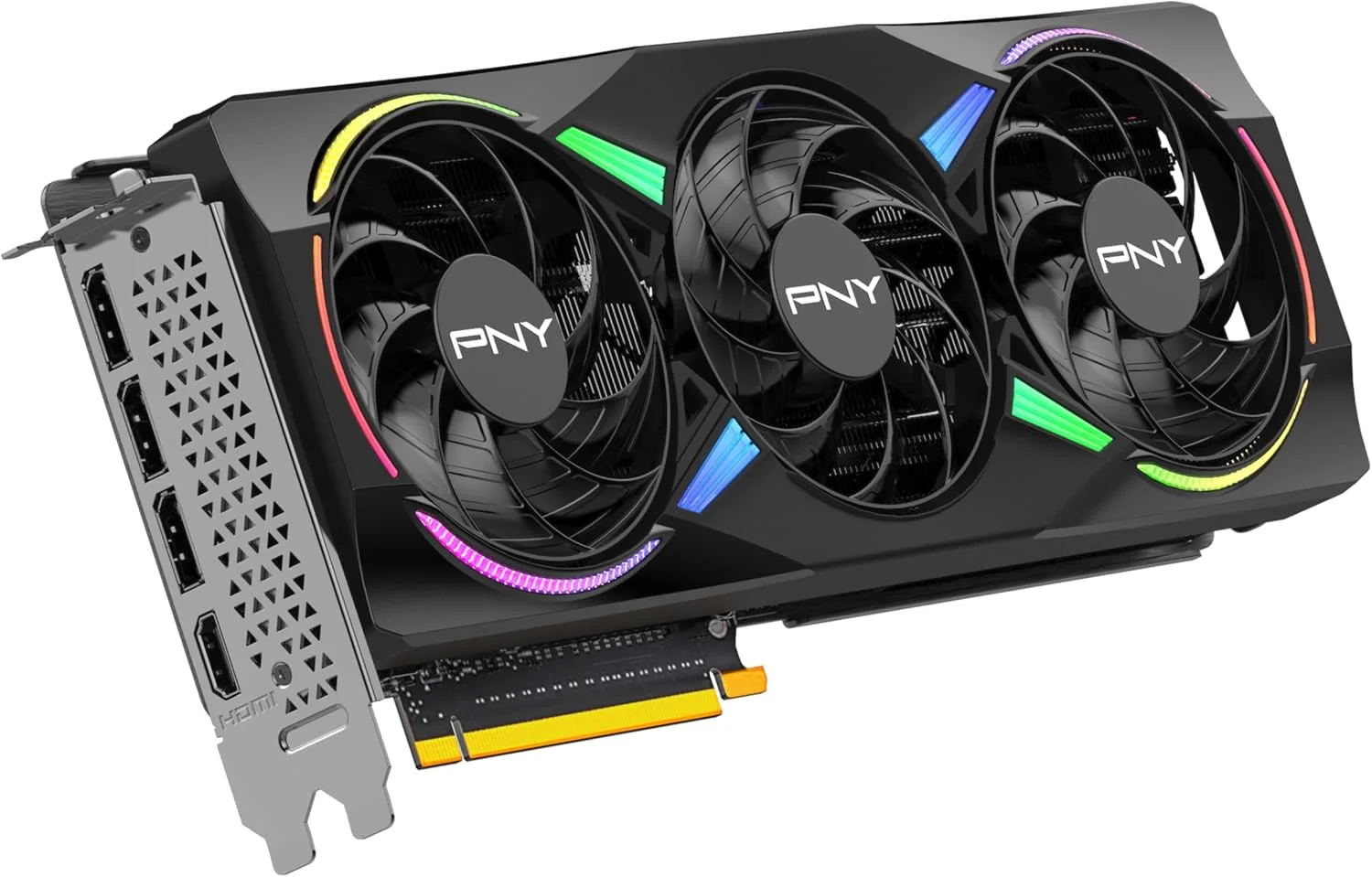 کارت گرافیک PNY GeForce RTX™ 5070 12GB ARGB OC با سه فن - DLSS 4 کارت گرافیک PNY GeForce RTX™ 5070 12GB ARGB OC با سه فن - DLSS 4