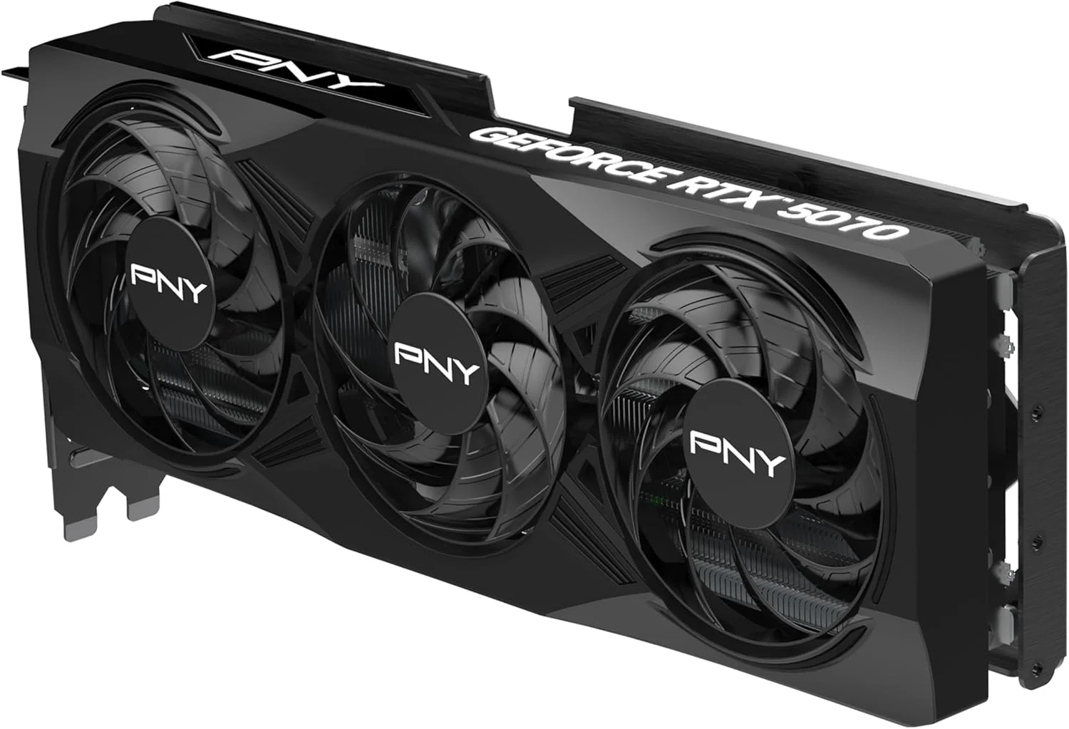 کارت گرافیک PNY GeForce RTX™ 5070 12GB OC DLSS 4 با سه فن کارت گرافیک PNY GeForce RTX™ 5070 12GB OC DLSS 4 با سه فن