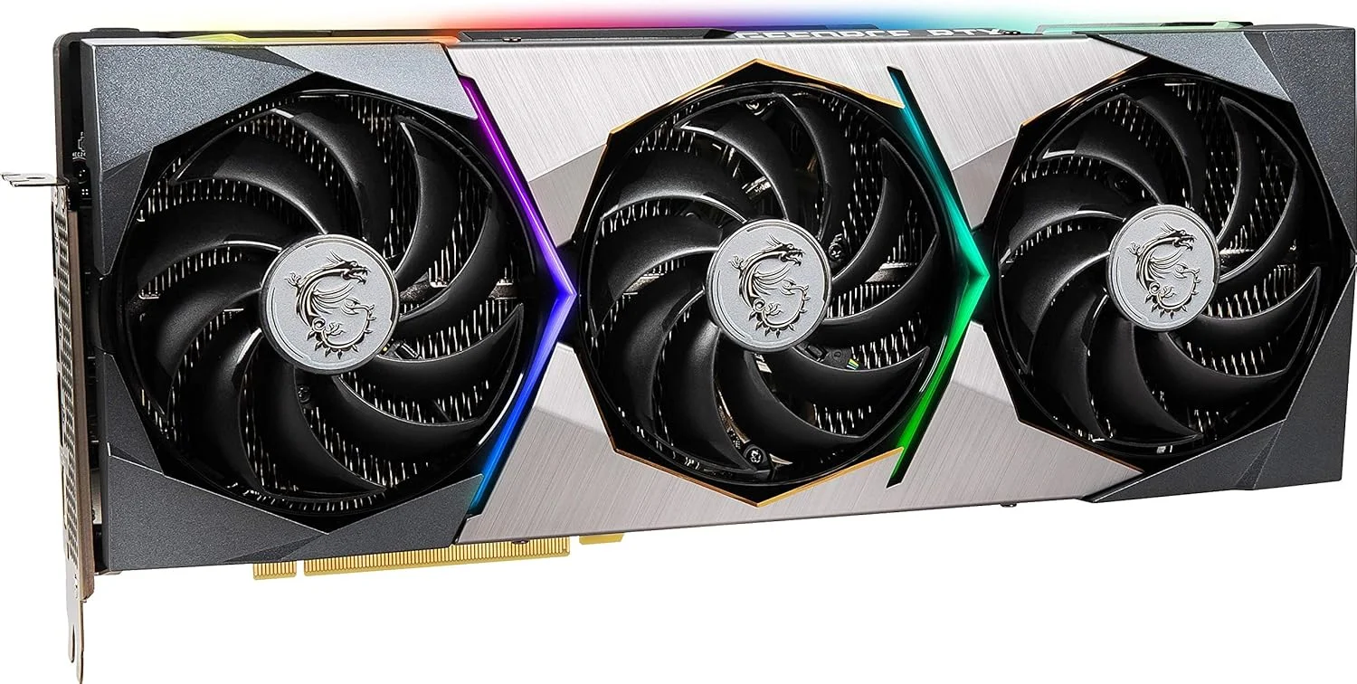 کارت گرافیک گیمینگ ام اس آی (بازسازی شده) Geforce RTX 3070 Ti Suprim X 8G، 8 گیگابایت GDDR6X، PCI Express Gen 4، 19 گیگابیت بر ثانیه کارت گرافیک گیمینگ ام اس آی (بازسازی شده) Geforce RTX 3070 Ti Suprim X 8G، 8 گیگابایت GDDR6X، PCI Express Gen 4، 19 گیگابیت بر ثانیه