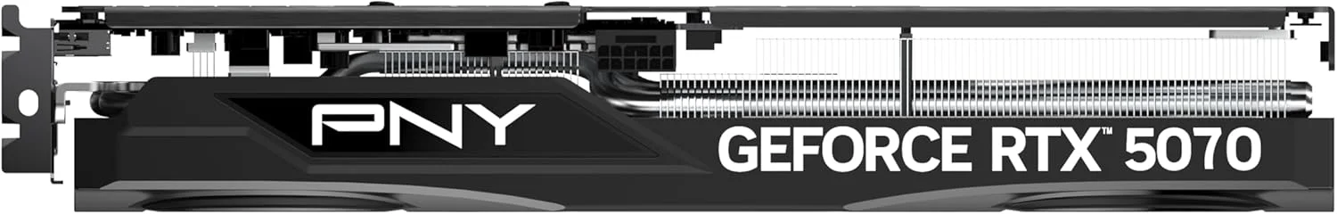 کارت گرافیک PNY GeForce RTX™ 5070 12GB OC DLSS 4 با سه فن کارت گرافیک PNY GeForce RTX™ 5070 12GB OC DLSS 4 با سه فن