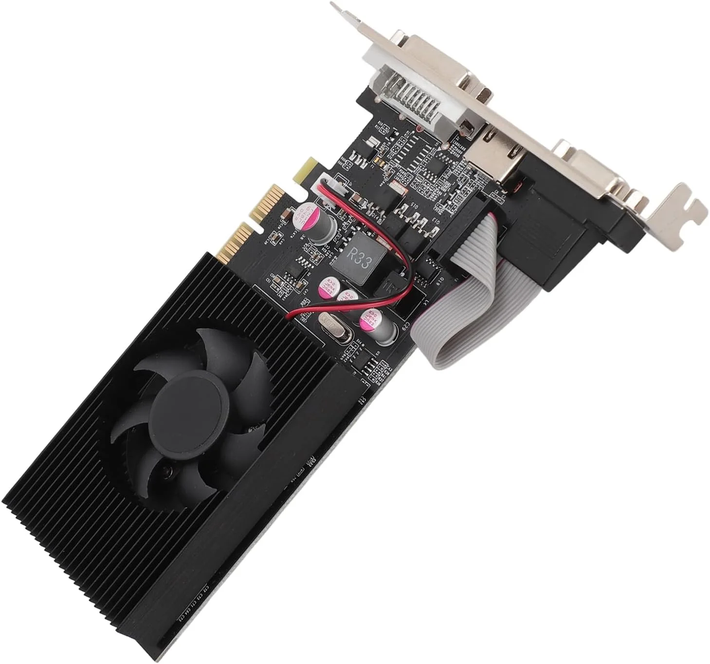 کارت گرافیک POENVFPO PCI Express GT730 4 گیگابایت با فن خنک کننده برای بازی های با عملکرد بالا - 10 11 کارت گرافیک POENVFPO PCI Express GT730 4 گیگابایت با فن خنک کننده برای بازی های با عملکرد بالا - 10 11