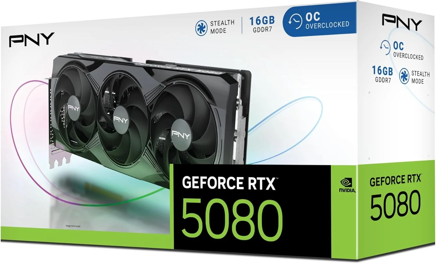 کارت گرافیک PNY GeForce RTX™ 5080 16GB OC با سه فن و DLSS 4 کارت گرافیک PNY GeForce RTX™ 5080 16GB OC با سه فن و DLSS 4