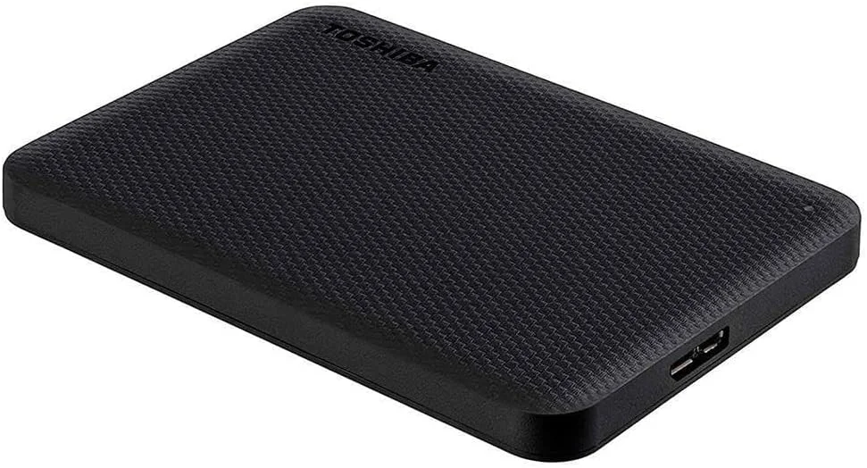 هارد اکسترنال قابل حمل توشیبا Canvio Advance با ظرفیت 2 ترابایت USB 3.0، مشکی - HDTCA20XK3AA