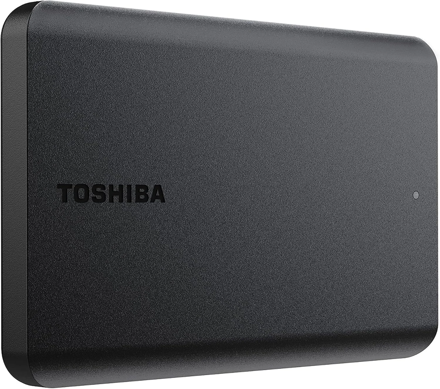 هارد اکسترنال قابل حمل توشیبا Canvio Basics با ظرفیت 1 ترابایت، USB 3.0، مشکی - HDTB510XK3AA