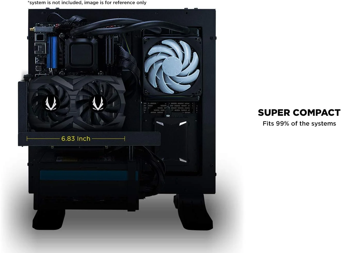 کارت گرافیک گیمینگ فوق فشرده ZOTAC GeForce VR Ready مدل ZT-T16610F-10L