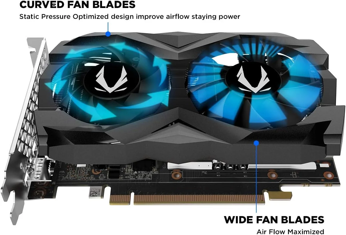 کارت گرافیک گیمینگ فوق فشرده ZOTAC GeForce VR Ready مدل ZT-T16610F-10L
