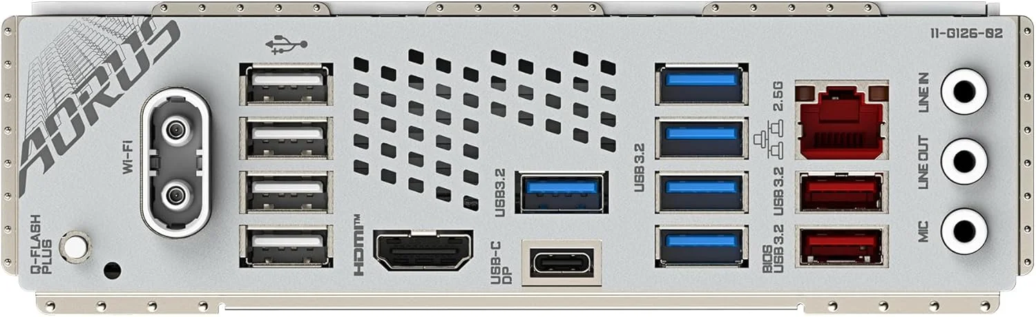 مادربرد GIGABYTE B650E AORUS STEALTH ICE - پشتیبانی از پردازنده های AMD Ryzen 9000 - دارای VRM با 12+2+2 فاز - پشتیبانی از DDR5 تا 8000 مگاهرتز (OC) - دارای 1xPCIe 5.0 M2 + 3xPCIe 4.0 M.2 - دارای Wi-Fi 7 - دارای LAN 2.5GbE - دارای USB 3.2 Gen 2x2