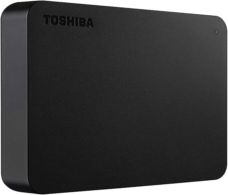 هارد اکسترنال قابل حمل توشیبا Canvio Basics با ظرفیت 4 ترابایت، مشکی مدل HDTB440XK3CA