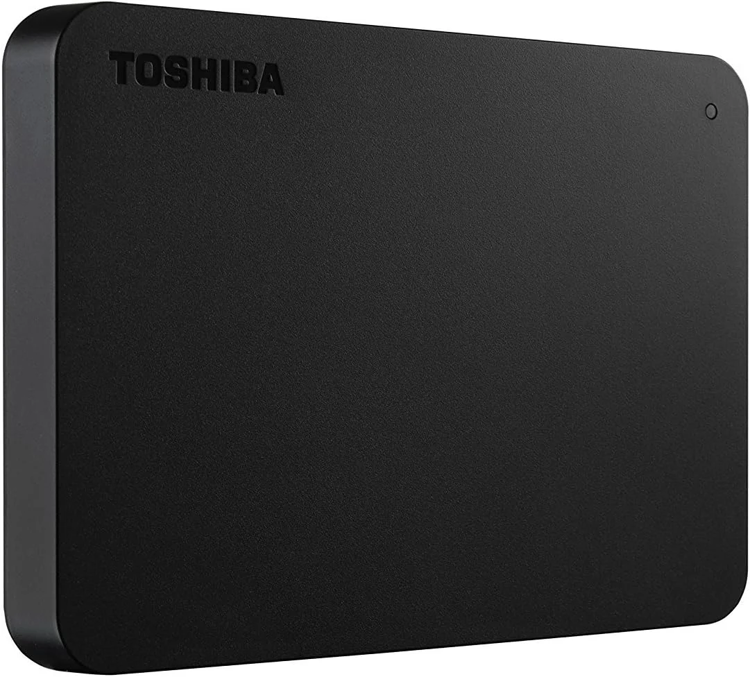 هارد اکسترنال قابل حمل توشیبا Canvio Basics با ظرفیت 1 ترابایت و USB3.0 - مشکی مدل HDTB410EK3AA